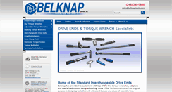 Desktop Screenshot of belknaptools.com