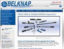 Tablet Screenshot of belknaptools.com